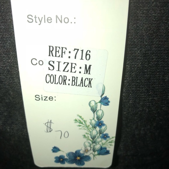 NWT Dily Gray / Multi Sweater Dress - M - Picture 7 of 7